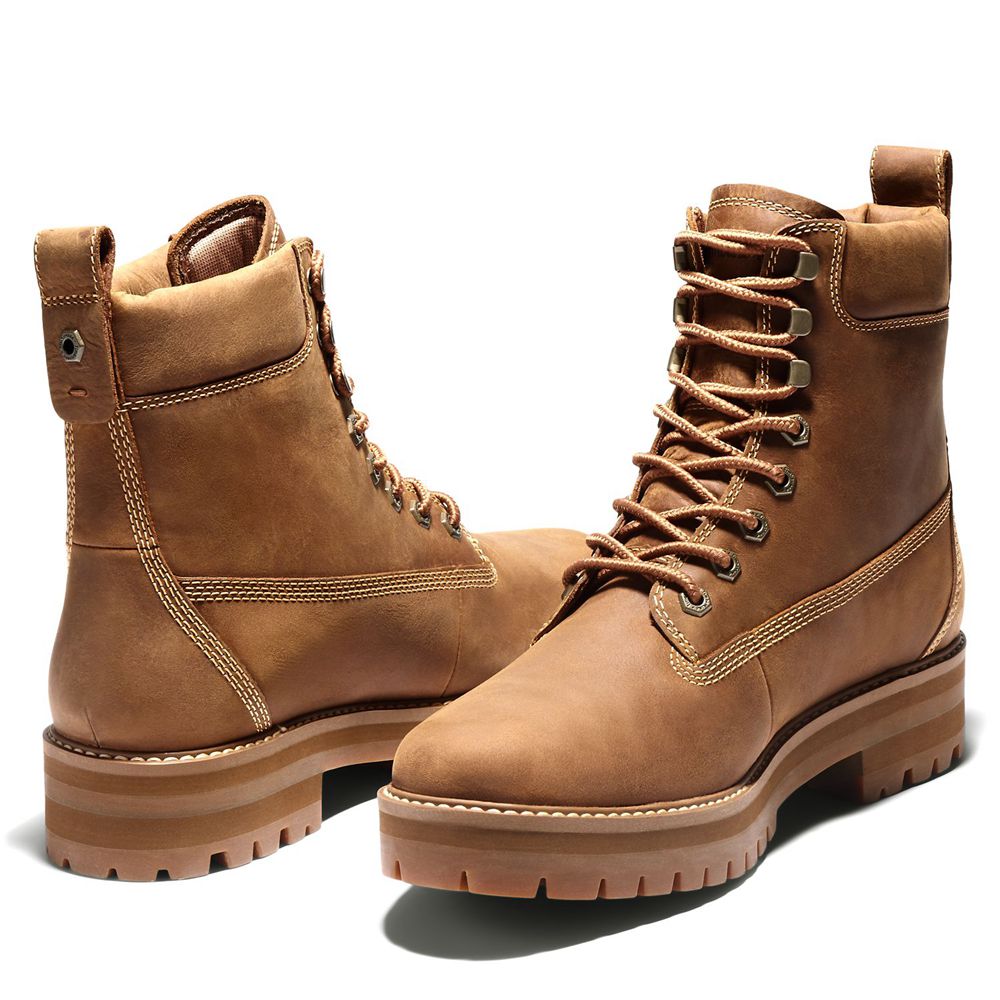 Bocanci De Zapada Timberland Barbati Maro - Courma Guy Ek+ Waterproof - Romania - ZQLEUR971